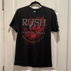 RARE 2012 Rush Clockwork Angels North American Tour Concert T-Shirt